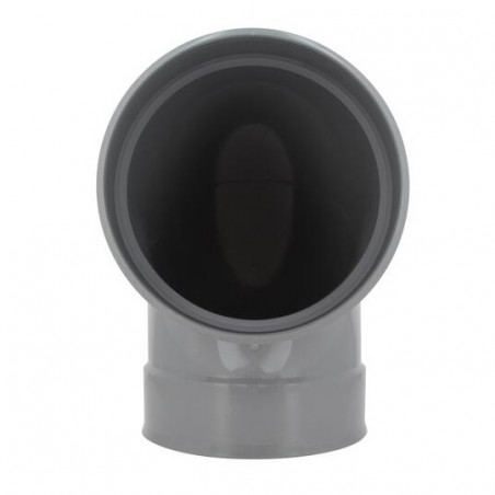 Pvc-Bogen 87°30 (90°) Ff: 200, NICOLL, CB88