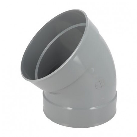 Pvc-Bogen 45° Mf: 250, NICOLL, CD445