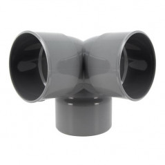 Double corner elbow FF : 100