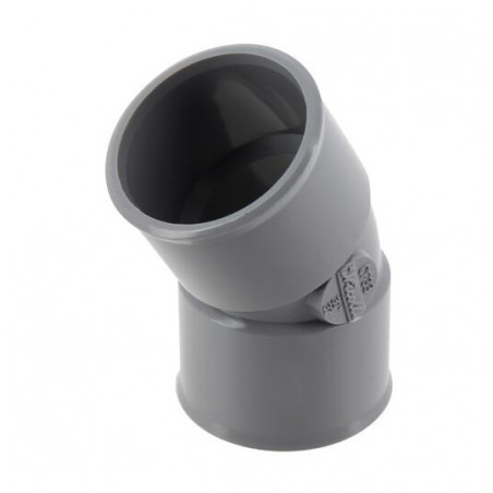 Coude pvc 30 degré FF 32