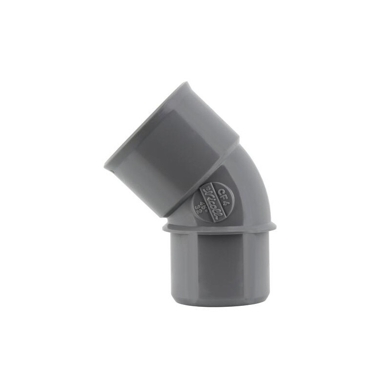 Coude pvc 45 degré MF 32