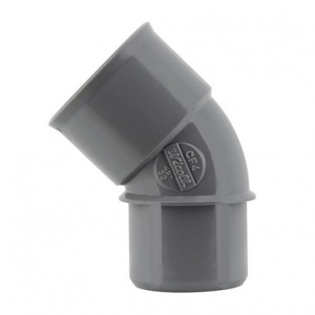 Coude pvc 45 degré MF 32
