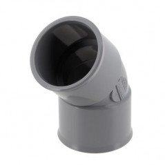 Coude pvc 45 degré FF 32