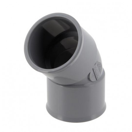Coude pvc 45 degré FF 32