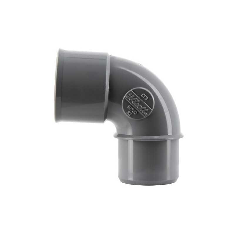 Winkelstück pvc 87°30 (90°) MF: 32