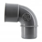 Coude pvc 87 degré30 (90 degré) MF 32