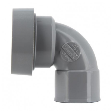 Lip Elbow Fitting: F32, NICOLL, CF88J