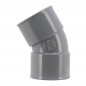 Coude pvc 30 degré FF 40
