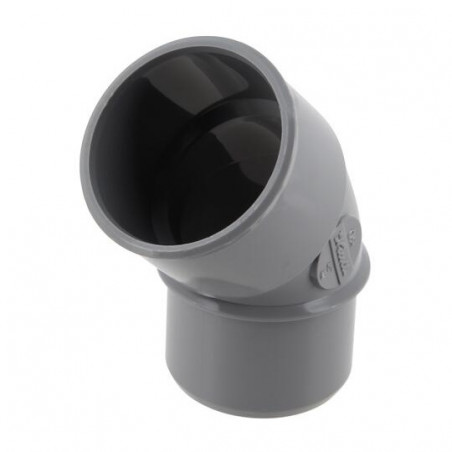 45° Pvc Elbow Mf : 40, NICOLL, CH4