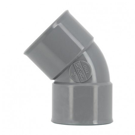 Gomito Pvc 45° Ff : 40, NICOLL, CH44