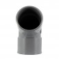 Coude pvc 67 degré30 FF 40