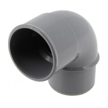 Pvc Elbow 87°30 (90°) Mf : 40, NICOLL, CH8
