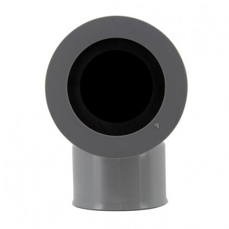 Lip Elbow Fitting: F40, NICOLL, CH88J