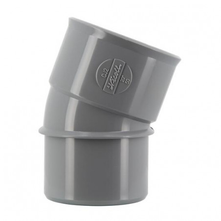 pvc bogen 20° MF: 50