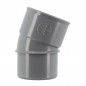 Coude pvc 20 degré MF 50