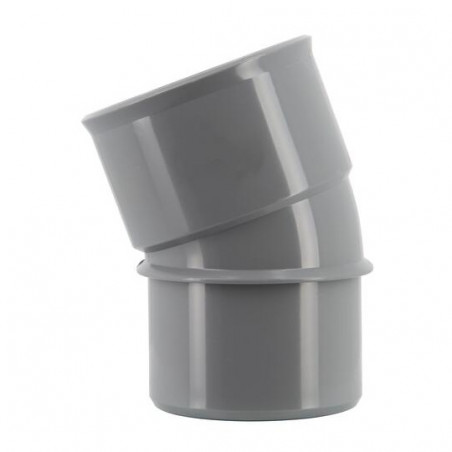 Pvc Bogen 20° Mf: 50, NICOLL, CJ2