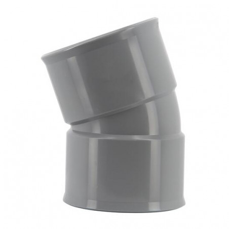 Coude pvc 20 degré FF 50 NICOLL CJ22 - Image 3/4