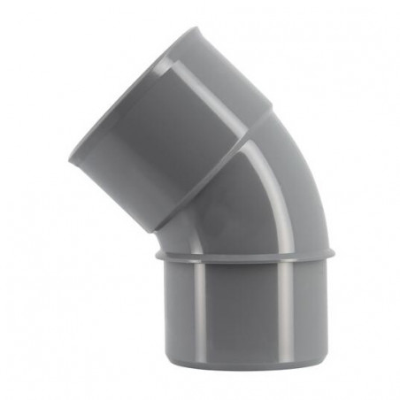 Pvc-Bogen 45° Mf: 50, NICOLL, CJ4