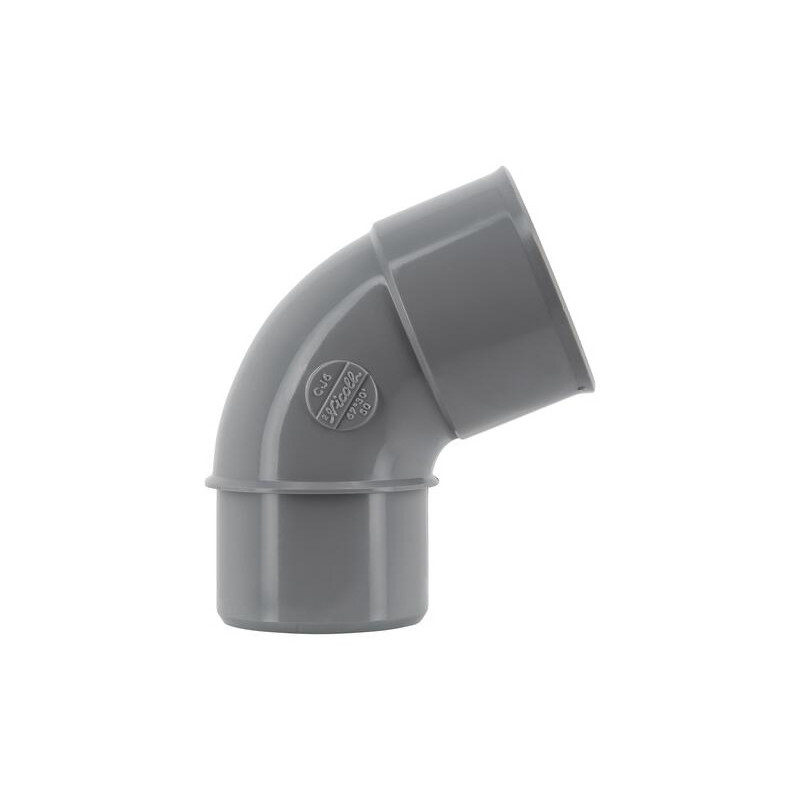Coude pvc 67 degré30 MF 50