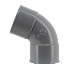 Coude pvc 67 degré30 FF 50 NICOLL CJ66 - Image 1/3