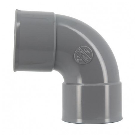 PVC-Bogen 87 Grad 30 (90 Grad) FF 50