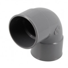 Curva in PVC 87 gradi30 (90 gradi) FF 50