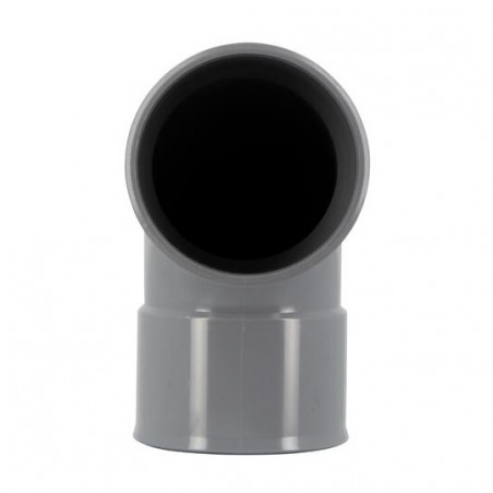 Coude pvc 87 degré30 (90 degré) FF 50 NICOLL CJ88 - Image 3/3