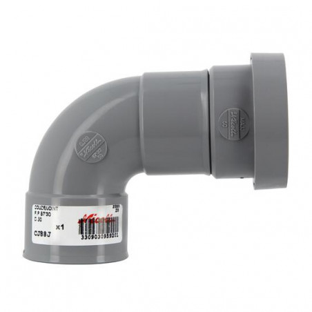 Winkel-Lippenanschluss: F50, NICOLL, CJ88J