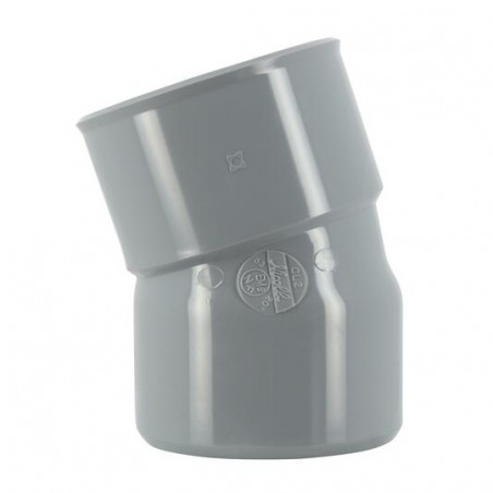 Coude pvc 20 degré FF 63