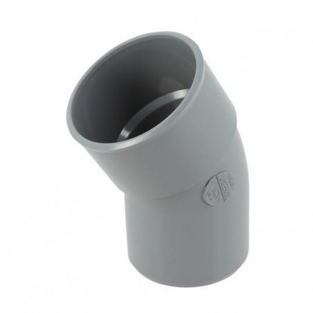 Gomito in PVC 30° MF : 63