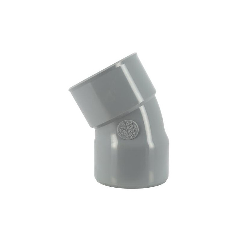 PVC elleboog 30 graden FF 63