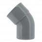 Codo PVC 45 grados MF 63