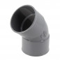 Coude pvc 45 degré FF 63