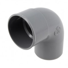 Coude pvc 87 degré30 (90 degré) MF 63