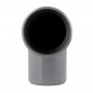 PVC elbow 87°30 (90°) MF : 63