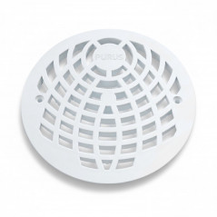 Floor drain grate for Tarkett plastic flooring