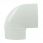 Gomito maschio-femmina ruotabile a 90° del pluviale ovation TD107 105X76, bianco Gomito maschio-femmina ruotabile a 90° del pluviale ovation TD107 105X76, bianco