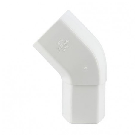 Coude 45 degré ovation "TD95" Blanc