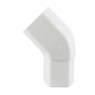 Coude 45 degré ovation "TD95" Blanc