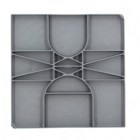 Schachtdeckel für Fall: 25x25, grau