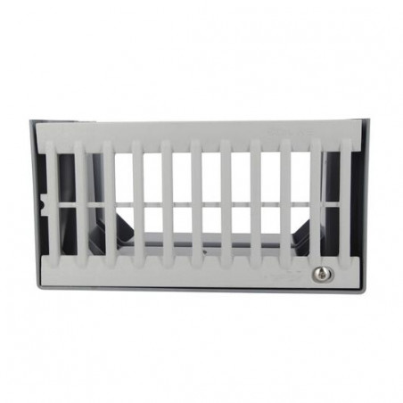 English Courette With Grey Grid, Height 20Cm, 134Cm3., NICOLL, COUR7G