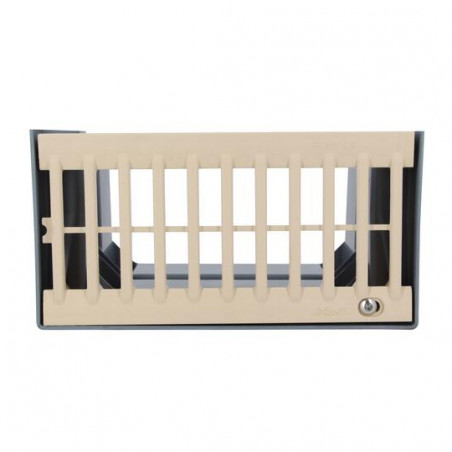 English Courtyard With Sand-Coloured Grid, Height 20Cm, 134Cm3., NICOLL, COUR7S