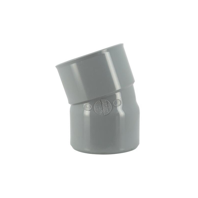 Pvc elleboog 20 graden FF 75