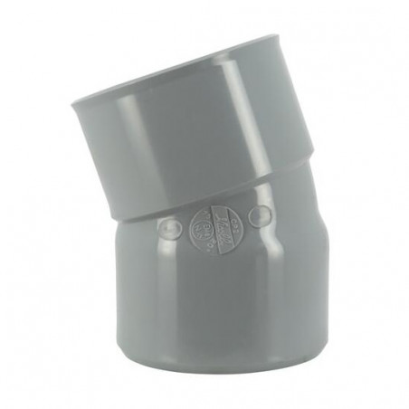 Pvc Bogen 20° Ff: 75, NICOLL, CP22