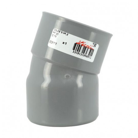 Pvc Elleboog 20 Graden Ff 75, NICOLL, CP22