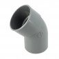 Gomito in PVC 45° MF : 75