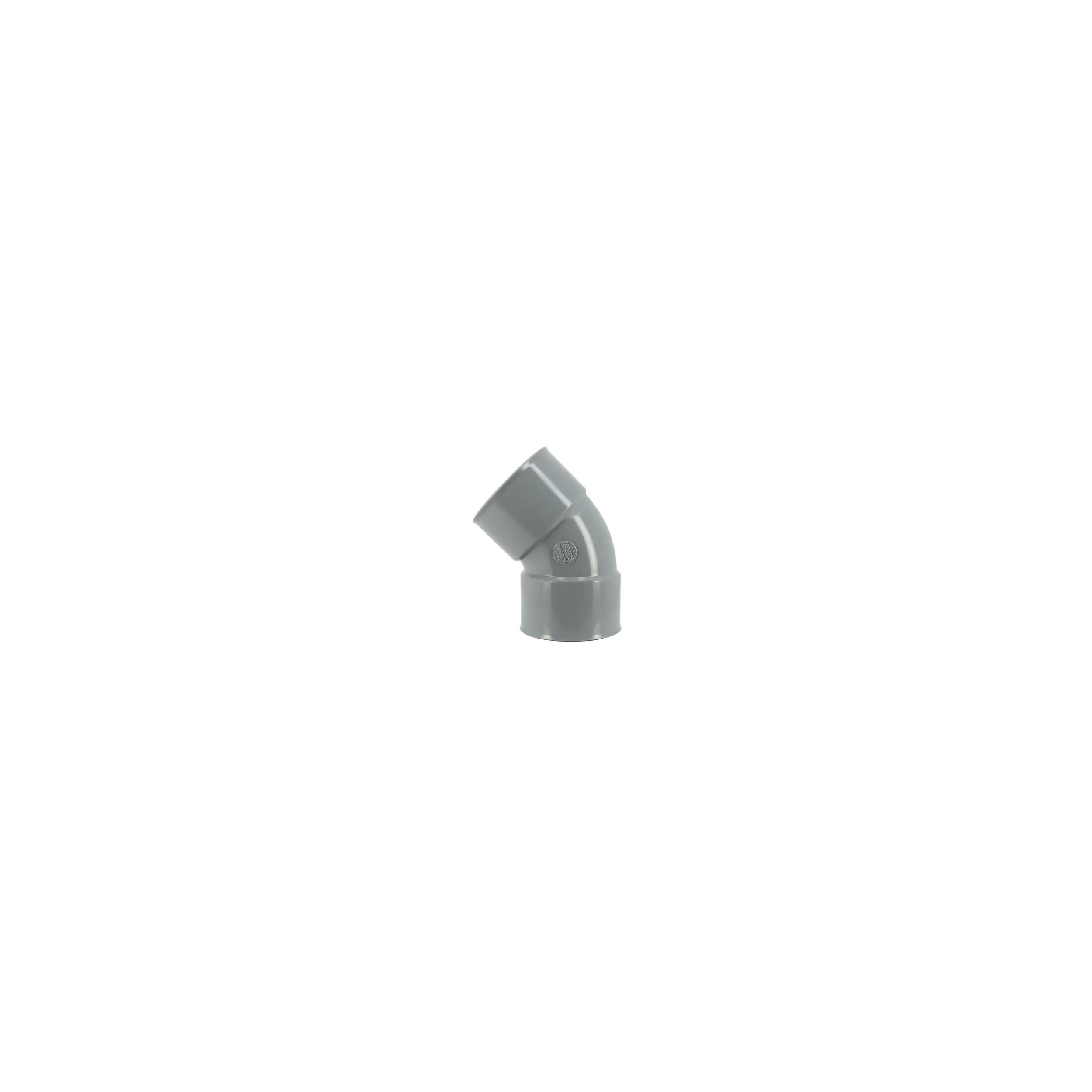 Elbow Pvc 45° Ff : 75, NICOLL, CP44