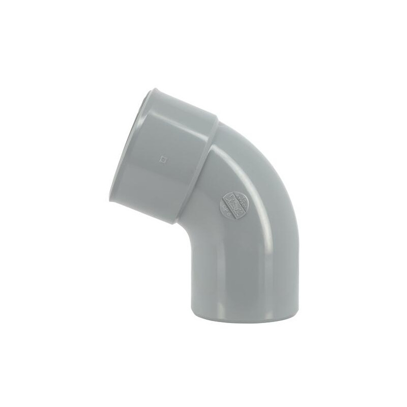 Elbow pvc 67°30 MF : 75