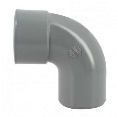 Pvc Elbow 87°30 (90°) Mf : 75, NICOLL, CP8