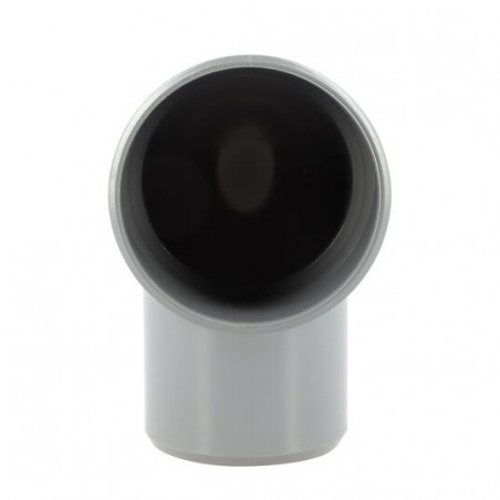 Coude pvc 87 degré30 (90 degré) MF 75 NICOLL CP8 - Image 3/3